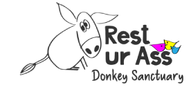 Logo of Rest ur Ass Donkey Sanctuary
